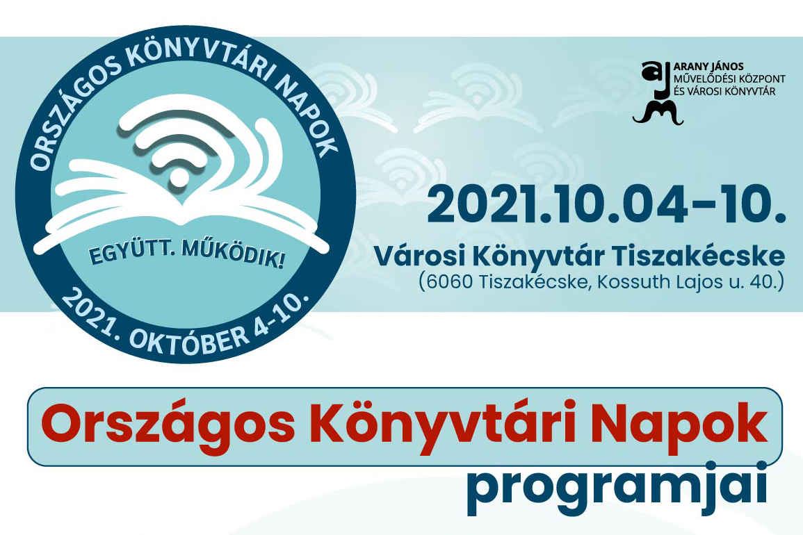Országos Könyvtári Napok 2021 programjai