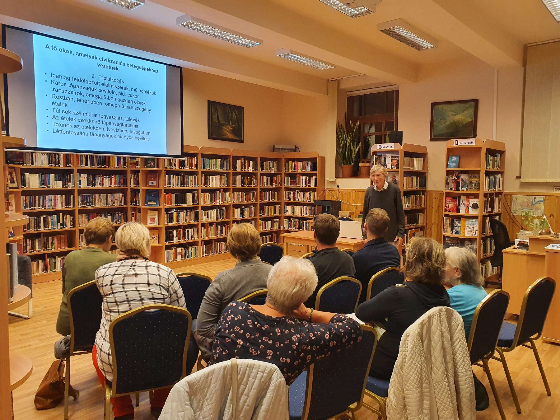 Egészség vagy betegség? – Dr. Terjéki József matematikus, természetgyógyász előadása
