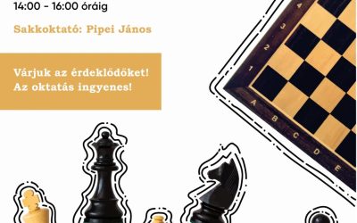 Sakkoktatás a Városi Könyvtárban